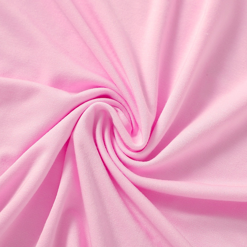 Super Soft Bamboo Causal Nightgowns Summer Women Dress B011 Pink
